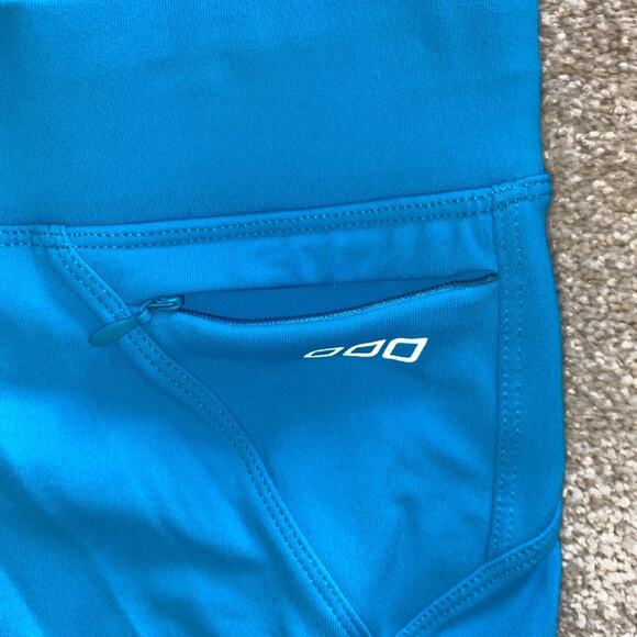 EUC Lorna Jane Turquoise Athletic Workout Leggings Size Medium - Picture 5 of 5